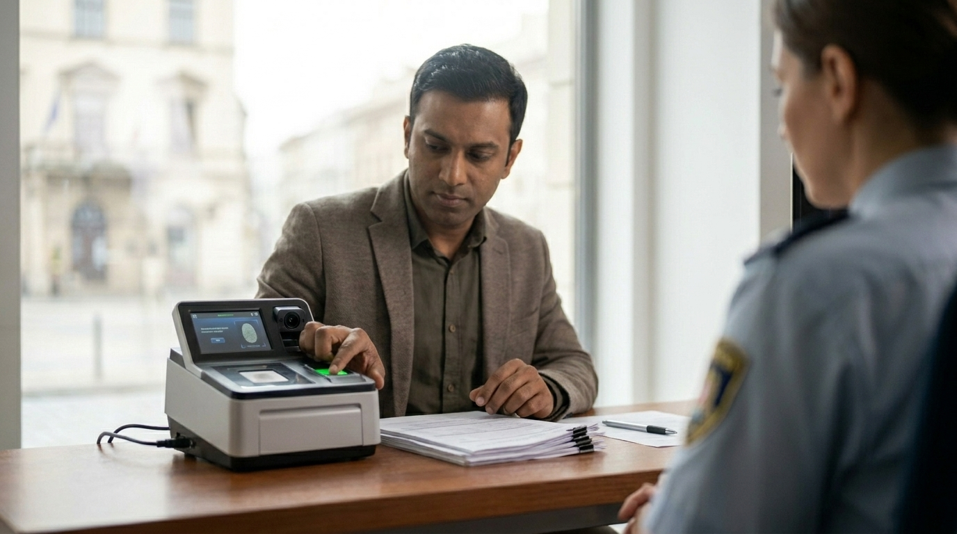 Biometric Data for Visa in Latvia